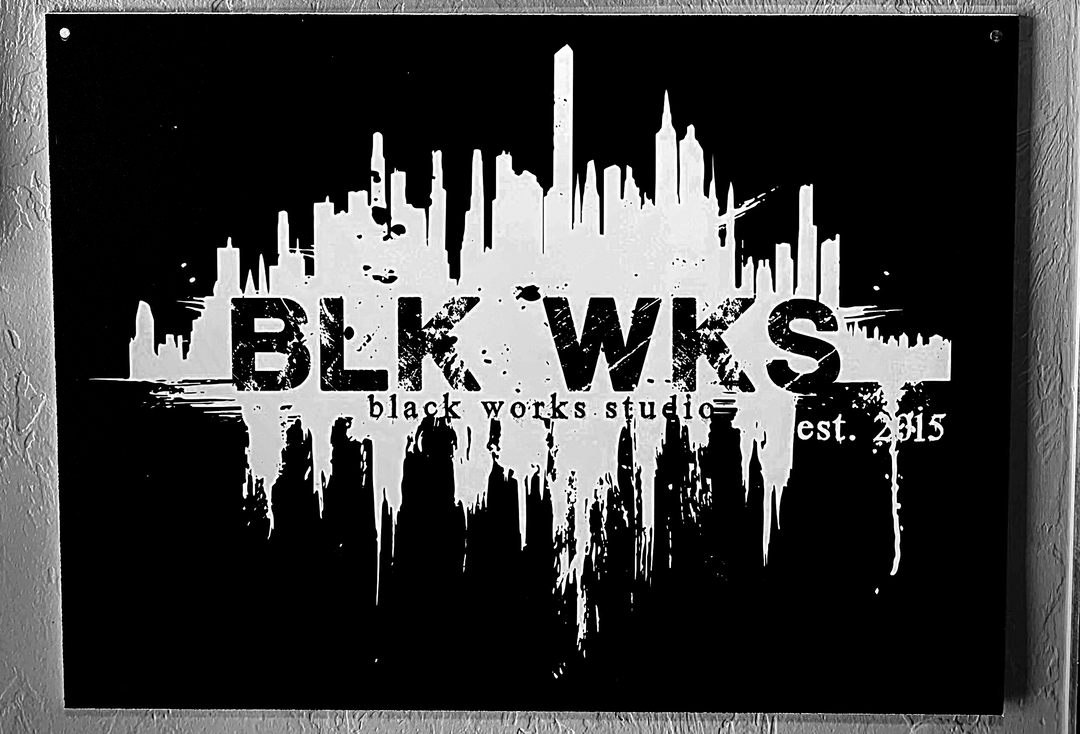 BLK WKS Wall Sign
