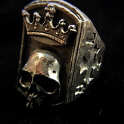 Black Label Heavy Crown Ring
